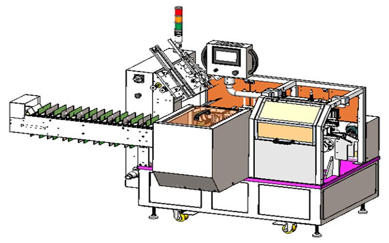 牙刷裝盒機(jī)-插盒自動裝盒機(jī)